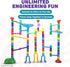 Marble Genius Marble Run - 85 Complete Pieces Maze Track for Adults, Teens, Toddlers & Kids Aged 4-12 Years