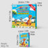 Pack, 6 Upgraded Kids Card Games Decks, Go Fish, Old Maid, Crazy Eights, Memory Match, Slap Jack, War, Playing Cards