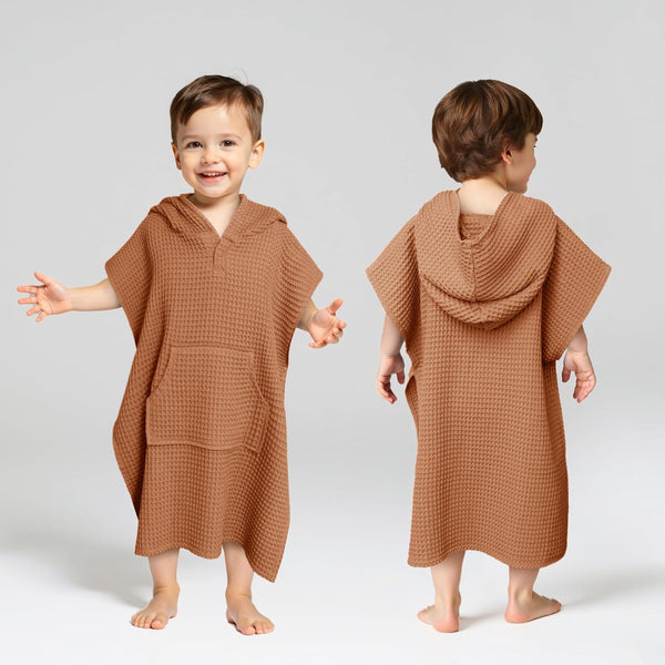 Zamlory Hooded Kids Beach Towel Soft Poncho Towel for Babies and Toddler