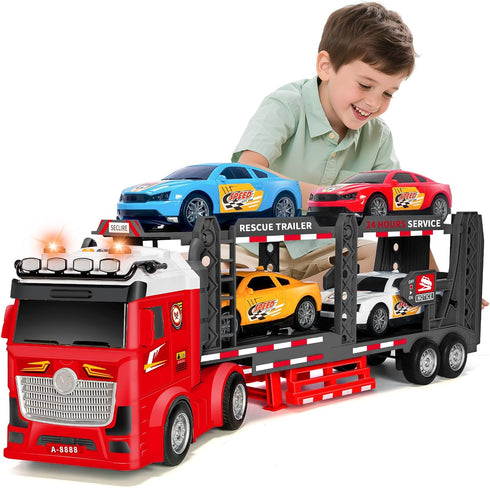 BainGesk Truck Toys Car for 3, 4, 5, 6, 8 Years Old