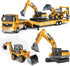 Construction Carrier Trucks Toy Set Alloy Inertia Driving 1:40 & 1:55 Simulation