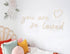 MAMUXI Lettering Wood You are so Loved - Plywood Words Sign For Wall Art, Photo Prop You are so Loved, Nursery Wall