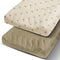 SNOOZYNEST 2 Pack Muslin Changing Pad Cover, Cotton Quilted Top Baby Changing Table