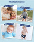Pack 13, 6pcs Diapers+6pcs babygoal Boy Cloth Diapers of Baby Reusable Washable Pocket Nappy, Rayon from Bamboo
