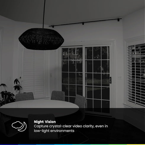 CHAMBERLAIN 2 2K 2-Way myQ Indoor Plug-in Security Camera Gen Smart Wi-Fi Camera with Night Vision, Baby and Pet