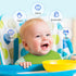 12 Pack Terry Drool Cotton Bibs, Unisex Baby Bibs with Waterproof Fiber Filling for Feeding and Teething
