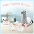 Set, Tezituor Easter Pigeon Stuffed Animal Cuddly Realistic Pigeon Plush Toy,Soft Dove Life-Like Bird Animal Plushie