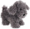 Apricot Lamb Toys Plush Dark Grey Poodle Dog Puppy Stuffed Animal Soft Cuddly 8.3 Inches Perfect for Child