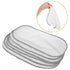 SILENRADAWN 6pcs Waterproof Changing Pads Travel Diaper Changing Mats Soft Portable Nappies Pads for Care and On-The-go