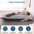 55 inches Amagoing Pregnancy Pillows for Sleeping, U Shaped Maternity Full Body Pillow for Pregnant Women with Hip