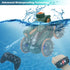 6-12 5-7 8 9 10 11 IQBOX Toys for Kids Remote Control Car Boat Gifts for Boys Year Old Amphibious RC Boats Water Squirt