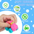 12Pcs Prefilled Easter Eggs with Toy Cars: Filled Easter Eggs with Soft Rubber Car Toys, Easter Basket Stuffers
