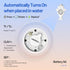 Doli Yearning Baby Bath Thermometer for Newborn & Infant - Floating Digital Water Temperature Monitor with Timer & LCD