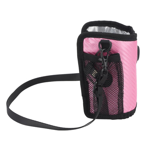 ZJchao Portable Heating Milk Bottle Bag Digital Display Temperature Adjust Baby Bottle Warmer for Home Travel PU Bottle
