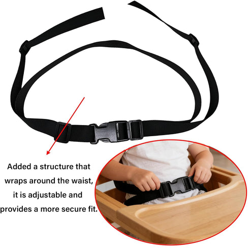 LiXiongBao 2-Point Harness Straps Belt for Child High Chair,Adjustable Harness Straps Replacement Strap for High
