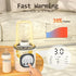 LuxeGlow Formula,10-in-1 Fast Baby Bottle Warmer for Breastmilk and Functionality Intelligently Heating, Accurate