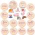 cephira Monthly Baby Milestone Maker Discs, Baby Milestone Signs for Newborn Baby, Hello