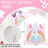 Birthday Rainbow Girl Crown, Birthday Hat for Event Party Supplies and Photo Props