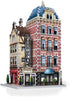 Wrebbit3D 3D 295 Hotel Puzzle | Urbania Collection | Jigsaw Puzzle Pieces | Charming and Unique Streetscape of a Small