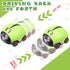 6 Pieces Animals Pull Back Cars - Friction Powered Vehicle Playset Toys for Kids (Vivid Style)