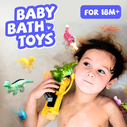 18 Hely Cancy Mold Free Bath Toys for Toddlers Month
