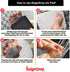 ReignDrop Ink Pad for Baby Footprint & Handprint, Smudge Proof, Easy to Wipe Off Skin, Acid Free (Red)