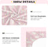 Fitted Crib Sheets Pink Cute Swan Animals - Stretchy Portable Playard Sheets for Baby Toddler, 39 x 27 in for Boys and
