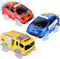 Track Cars Replacement Only - Light Up Toy Cars with 5 Flashing LED Lights, Compatible with Magic Tracks