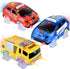 Track Cars Replacement Only - Light Up Toy Cars with 5 Flashing LED Lights, Compatible with Magic Tracks