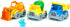 Green Toys Construction Vehicle Includes Scooper, Dumper, Mixer, 1 Character- 3 Pack