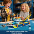 Set Set 6 7 8 9 10+ HiWEEGO City Floatable Boat Building with LED Light - Ocean Arctic Explorer Ship Building Block Kit