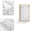 KuphiL10C Plane Theme Cloud Hot Air Balloon Pattern Baby Crib Sheet, Diaper Changing