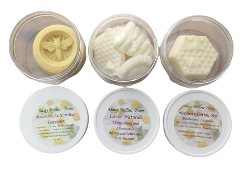 DaisyHollowFarm Lotion Bar - 3 Varieties