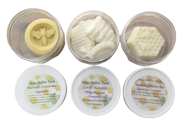 DaisyHollowFarm Lotion Bar - 3 Varieties