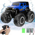 Amphibious Remote Control Car Toys for Boys - 2.4GHz 1:16 All Terrain Off-Road RC Car, Waterproof Monster Truck