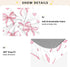 CZXW 52" 28" Pink Bows Hearts Crib Sheets Fitted x Natural Cotton Soft & Breathable for Baby Crib Mattress
