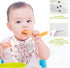 Nander 3Pack Baby Muslin Washcloths,Cherry Blossoms and Bows Soft Face Cloths for Newborn, Absorbent Bath Wash Cloths