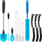 SWKTPP Bottle Brush Cleaning Set - Multi Cup Brush, Water Bottle Cleaner, Crevice