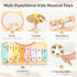 Set 9-in-1 1-3 1-3 WINGYZ Kids Drum Montessori Toys for Year Old & Wooden Musical Instruments for Toddlers, Baby