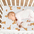 52 28 9In Crib Sheets for Boys Labradoodle Dog Toddler Baby Girl Sheets for Crib,Neutral Mini Crib Nursery Mattress