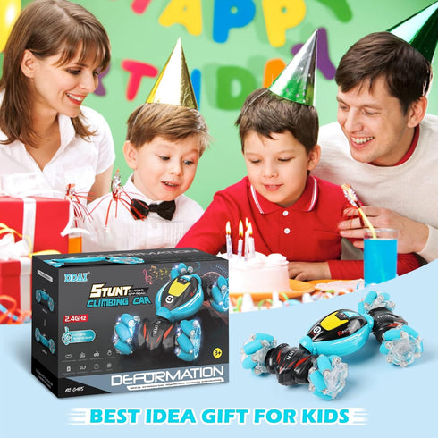 6-12 360 4WD 2.4Ghz 7 8 9 10 11 DDAI RC Cars Gesture Sensing Stunt Car - Best Gifts for Boys Year Old Rotating Remote