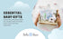 Set 5 Beba Bean - Pee Pee Teepee for Baby Boy - Reusable & Washable Pee Shield for Diaper Changing - Baby Shower Gifts