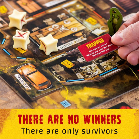 The Texas Chainsaw Massacre Slaughterhouse Strategy Board Game for 2-5 Players, Ages 13 and Up