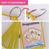 Richardy Toys&Sports/Instrument/Classroom/Prepositions Flash Cards English Kids Montessori Learning Toy Child Pocket