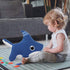 Tezituor Baby Shark Dog Plush Toy, 15'' Shark Puppy Stuffed Animal, Shark Dog Toy