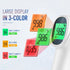 Touchless Thermometer for Adults, Digital Infrared Thermometer Gun with Fever Alarm, Fast Accurate Results (Gray)