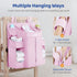Hanging Diaper Caddy for Crib and Changing Table - Stylish Organizer for Baby Essentials