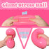 EVDERS 4-Inch Giant Squishy Stress Balls for Kids and Adults - Jumbo Squishy Toys Dough Stress Ball, Stretchy Squeeze