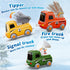 Set Set 2-4, 3 4 5 6 Hot Bee Train for Toddlers with Steam - Light Up & Sound Choo Choo Train, Electric Train