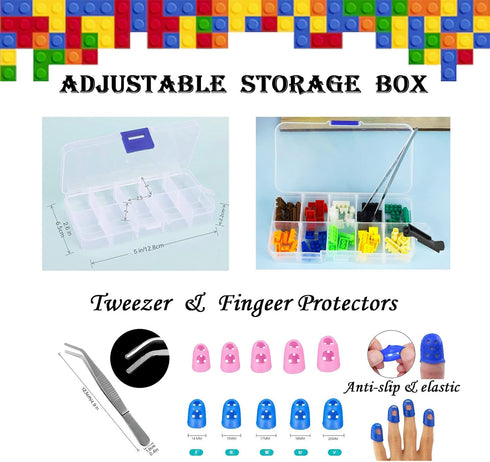 Building Blocks Tool Kit, Brick Separator Tools Compatible with LEGO & Technic Mini Blocks, Multi-functional Set